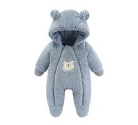 MOVAWAKY Combinaison De Neige BéBé Fille,Combinaison Manteau d'hiver à Manches Longues Graphic Snowsuit Fleece Combinaison Enfant Hiver VêTements D'ExtéRieur Combinaison De Ski | |