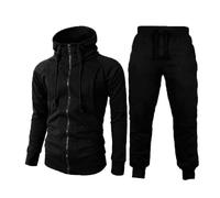 MOVAWAKY Ensembles de Haut Et de Bas D'EntraîNement,SurvêTement De Sport SurvêTement De Jogging Ensemble Foot Homme Sweat Capuche Homme et Pantalon Homme Costume De Jogging Course Gym
