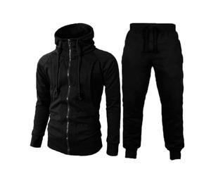 MOVAWAKY Ensembles de Haut Et de Bas D'EntraîNement,SurvêTement De Sport SurvêTement De Jogging Ensemble Foot Homme Sweat Capuche Homme et Pantalon Homme Costume De Jogging Course Gym