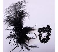 MOVAWAKY Masque Carnaval, Masque De Femmes VéNitiennes Costume Carnaval Visage De Venise Blanc Halloween VéNitien Femme Mardi Gras Bal Masqué Halloween VéNitien