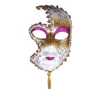 MOVAWAKY Masque,Masques VéNitiens Doux En Dentelle Pour Femme Deguisement Halloween Masque Carnaval Homme Plume Deguisement Halloween Femme Masque A Decorer Pour Carnaval Halloween Costume Party