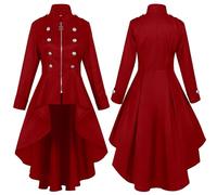 MOVAWAKY Robe RéTro MéDiéVale Femme,Robe Gothique MéDiéVale Robe Halloween Ado Steampunk Costume Halloween Vetement Femme Robe Vintage Grande Taille Deguisement Halloween Femme Mexicain
