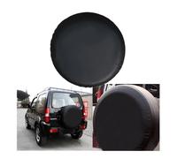 MOVDARL Housse de pneu de secours universelle noire pour 4 roues motrices 4 x 4 (43,2 cm)