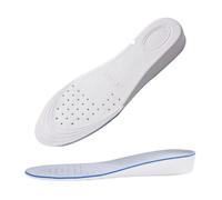 MOVDARL Lot de 2 paires de semelles orthopédiques invisibles pour chaussures - Respirantes et confortables - Pour homme et femme - Hauteur : 2,5 cm - Taille 40-44 (270 mm)