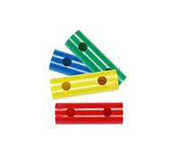 Moveandstic 4 Set 15 cm Tuyau Bleu, Vert, Jaune, Rouge