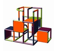 Moveandstic 875056 - Grundbaukasten Professionnel Vert Pomme Gris Titane Rouge - Gris Titane Pomme Orange Magenta