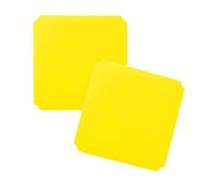 move and stic Ensemble de Deux Plaque Jaune 40x40 CM