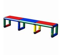 move and stic Hasko 6042 Pont d'entraînement d'agilité pour chien Multicolore