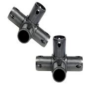 move and stic Lot de 2 Embrayages 4-armig, Noir - Embrayage 4 à Bras Salle