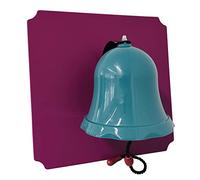 move and stic Plateau 40 x 40 cm - Multifonction - Avec fonction de jeu - Tour de jeu (40 x 40 cm - Avec cloche) (plateau 40 x 40 cm - Magenta avec cloche - Turquoise