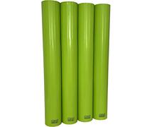 move and stic - Tube de 35 cm - Accessoires pour Mas à étendre pour portique d'escalade, maison de jeu, piscine à balles (lot de 4 vert pomme)