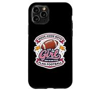 Move Aside Boy Laisse Une Fille Te Montrer Comment Jouer au Flag Football Coque pour iPhone 11 Pro