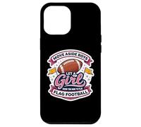 Move Aside Boy Laisse Une Fille Te Montrer Comment Jouer au Flag Football Coque pour iPhone 12 Pro Max