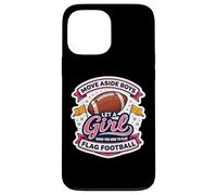 Move Aside Boy Laisse Une Fille Te Montrer Comment Jouer au Flag Football Coque pour iPhone 13 Pro Max