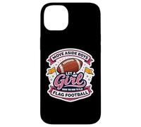 Move Aside Boy Laisse Une Fille Te Montrer Comment Jouer au Flag Football Coque pour iPhone 14 Plus