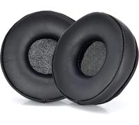Move Coussinets d'oreille de rechange en mousse compatible avec les casques Bluetooth Jabra Move / 25h sans fil/Plantronics BackBeat FIT 505 500, cuir souple