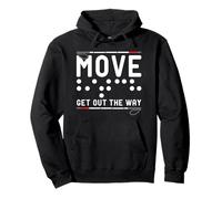 Move Get Out The Way Journée de Sensibilisation à la Canne Blanche Sweat à Capuche