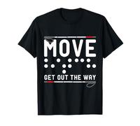 Move Get Out The Way Journée de Sensibilisation à la Canne Blanche T-Shirt