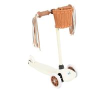 Move Mini Go! Trottinette inclinable avec Panier et Pompons pour Enfant