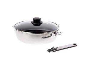 MOVE ON "K" Sauteuse amovible D24 revêtues avec couvercle + 1 Poignée BEKA