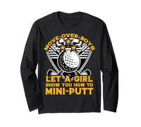 Move Over Boys Laisse Une Fille Te Montrer Comment Faire du Mini-Putt Manche Longue