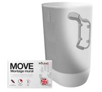 Move Support Mural pour Haut-Parleur Compatible avec Sonos Move et Move 2 avec Accessoires de Montage Blanc