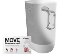 Move Support Mural Pour Haut-Parleur Résistant Aux Intempéries Compatible Avec Sonos Move & Move 2 Avec Accessoires De Montage, Blanc[Audio3340]