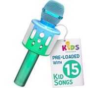 Move2Play, Microphone de karaoké pour enfants | Comprend Bluetooth et comptines pré-chargées | Cadeau d'anniversaire pour filles, garçons et tout-petits