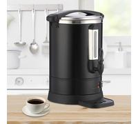 MOVECOM Urne à café 120 tasses - 18 l - Grande cafetière commerciale en acier inoxydable avec isolation à double paroi - Distributeur électrique de boissons chaudes pour buffet, fête, traiteur