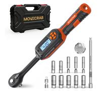 movecrab ynamométrique numérique 3/8 po 4,2-85 Nm/3-62 6 lb-pi Douille magnétique pour bougie d'allumage Rallonge à cardan pour voiture moto