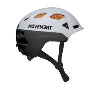 Movement - Casque polyvalent - 3Tech Alpi Honeycomb White/Orange pour Homme - Taille 52-56 cm - Blanc Blanc 52-56 cm