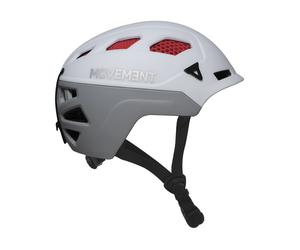 Movement - Casque polyvalent - 3Tech Alpi Honeycomb Women White/Carmin pour Femme - Taille 52-56 cm - Blanc Blanc 52-56 cm