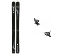 Movement - Fixations de freerando - Pack Alp Tracks 85 2026 - Noir Noir 162 cm,170 cm,178 cm