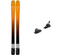 Movement - Fixations de ski alpin - Pack Revolution 88 2026 - Orange Orange 182 cm,164 cm