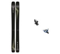 Movement - Fixations de ski de randonnée - Pack Alp Tracks 106 2025 en Aluminium - Noir Noir 170 cm