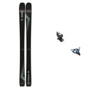 Movement - Fixations de ski de randonnée - Pack Alp Tracks 85 Women 2025 en Aluminium - Noir Noir 162 cm,170 cm