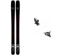 Movement - Fixations de ski de randonnée - Pack Alp Tracks 96 Swiss 2026 en Aluminium - Navy Navy 178 cm,162 cm,170 cm,186 cm