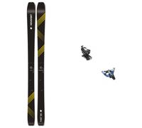Movement - Fixations de ski de randonnée - Pack Fast 85 2025 en Aluminium - Noir Noir 154 cm