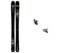 Movement - Fixations de ski de randonnée - Pack Session 95 2024 en Aluminium - Noir Noir 154 cm,162 cm,170 cm,186 cm