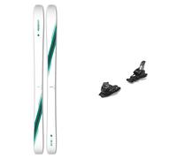 Movement - Fixations de ski freerando - Pack Go 90 Women Ti 2024 - Blanc Blanc 178 cm