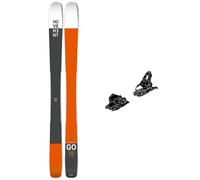 Movement - Pack Ski Go 115 Reverse Ti - 189 + Attack Lyt 11 Gw Br.130 Solid Black - Ski