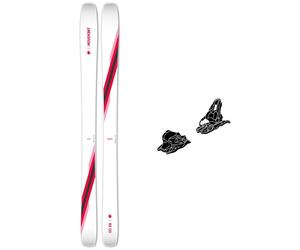 Movement - Pack Ski Go 98 W Ti - 170 + Attack Lyt 11 Gw Br.110 Solid White - Ski