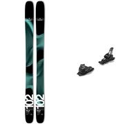 Movement - Packs (skis + fix) - Skis all-mountain/freestyle - Pack Fly 102 2026 - Vert Vert 178 cm,186 cm