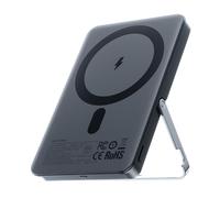 MOVESPEED Power Bank, 10000mAh, Sortie 15W avec USB-C & Charge Magnétique Sans Fil, Support Ajustable, Ultra Fin S10Pro