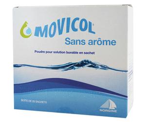 Movicol Sans Arôme Poudre Pour Solution Buvable 20 Sachets