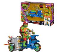 Movie 2023 Tortues Ninja - Vehicule Deluxe Avec Figurine 12 Cm - Raphael