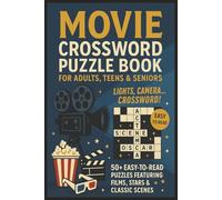 Movie Crossword Puzzle Book: Fun Puzzles for Teens, Adults & Seniors About Classic Films, Blockbusters, Actors, Genres, Trivia & More | 50+ Puzzles ... Travel, Holidays, Vacations & Relaxation