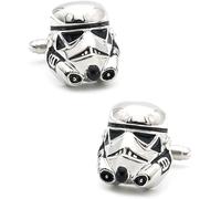 Movie Designg Super Héros Stormtrooper Boutons de manchette pour Hommes excellente idée cadeau Matériel Métal Couleurs diverses Liens De Poignet., S, Cuivre, Pas de gemme