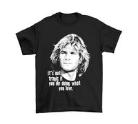 Movie Fan-Art - Bodhi Surfer - Mens Or Womens Film Inspired Organic Cotton T-Shirt (XXX-Large, Black)