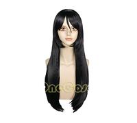 Movie Jujutsu Kaisen Orimoto Rika Cosplay Perruque Long Black Hair Heat Resistant Fiber Hair + Wig Cap Halloween Party Girls